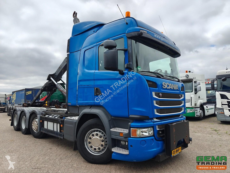 شاحنة Scania G450 8x2/4 Highine Euro6A - Hiab...
