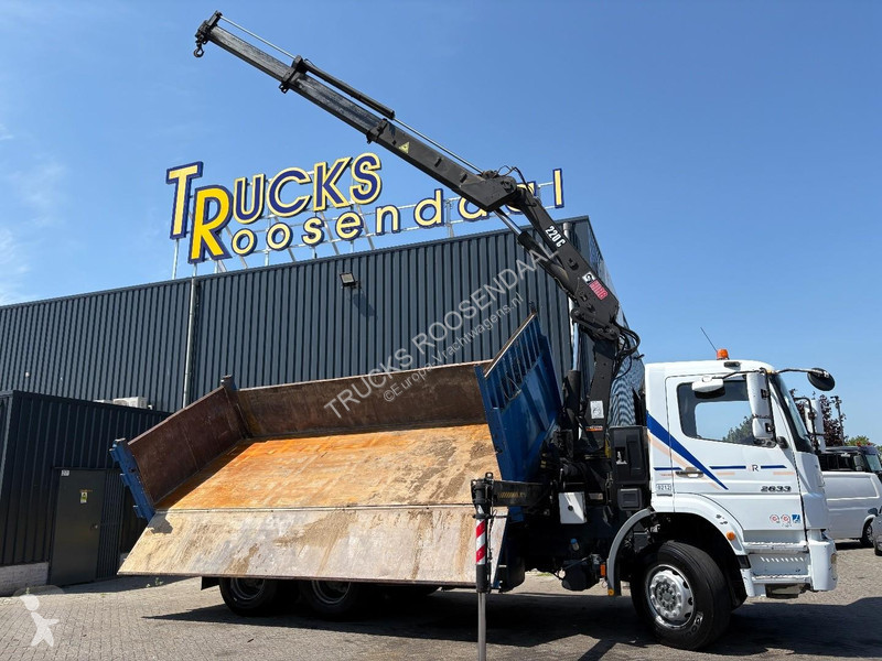 Vrachtwagen Mercedes 2633 + HIAB 220 C + REMOTE...