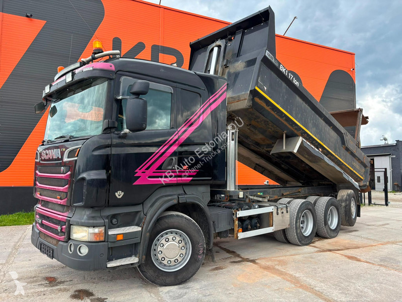 شاحنة Scania R 730 8x4*4 RETARDER / BOX =6073 mm