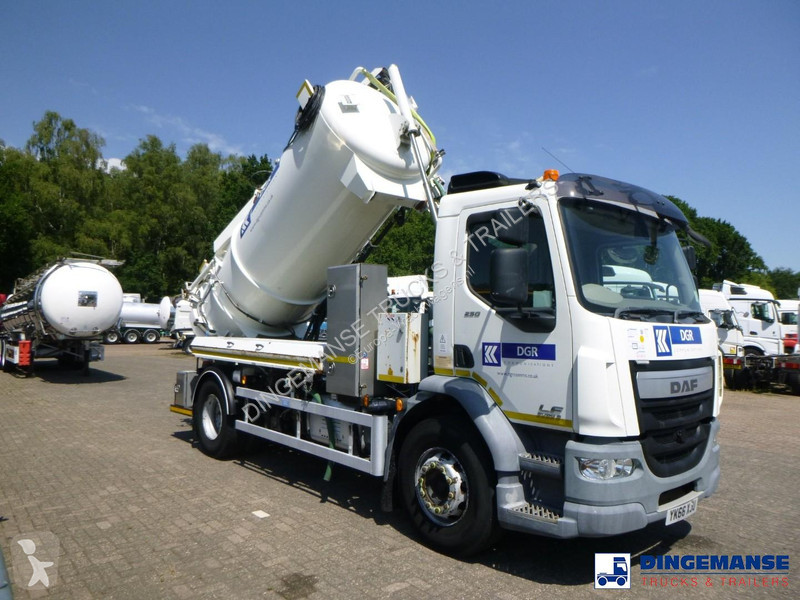 شاحنة DAF 250 4x2 Whale vacuum tank 8 m3