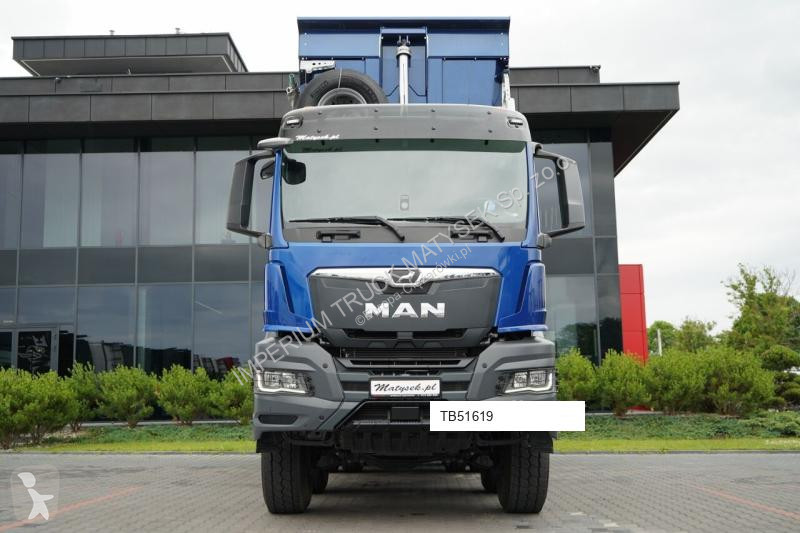 Kamion MAN TGS / 8X6 / WYWROTKA / TYLNOZSYPOWA...