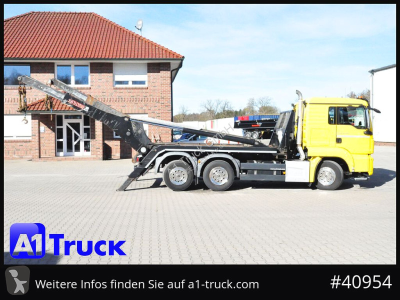 شاحنة MAN TGS 26.460 Hiab Lift/Lenk  Funk, Navi,