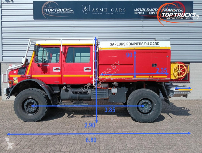 شاحنة Mercedes U 5000 4x4 - (type 437.4) 3.900...