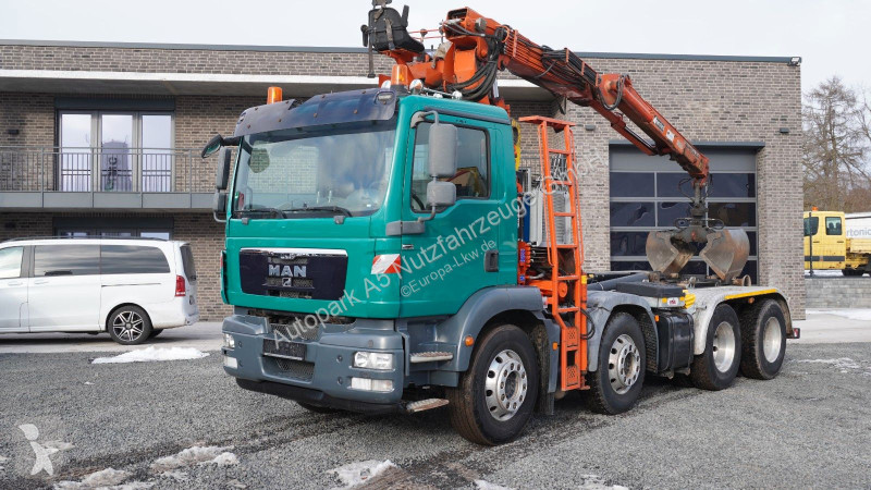 Camion MAN TGS   32.340 8x4  marchesi Kran...
