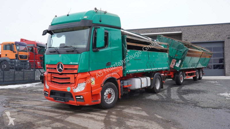 شاحنة Mercedes 1845 Zug Kipper Dreiseitenkipper...