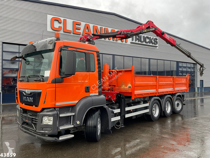 شاحنة MAN 35.400 8x4 Euro 6 Palfinger 17...