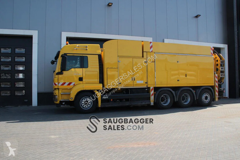شاحنة MAN MTS 2012 Saugbagger