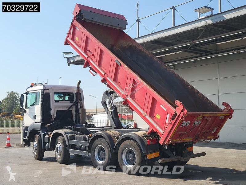شاحنة MAN 35.440 8X4 13m3 Meiller 2-way tipper...