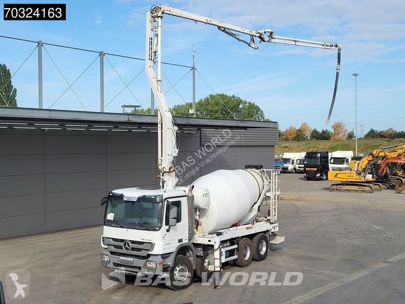 شاحنة Mercedes 3241 8X4 PUMI Schwing Stetter...