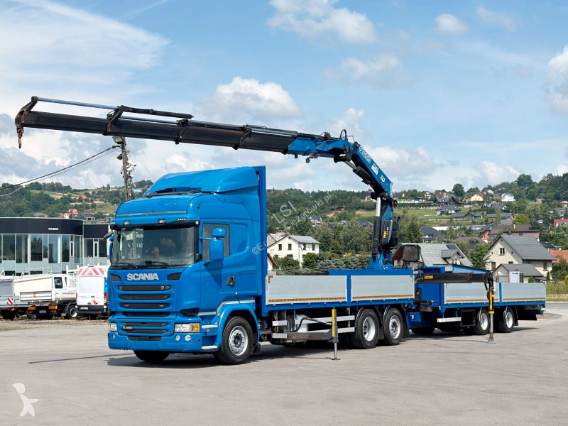 شاحنة Scania R 450 * FASSI F365 RA + FUNK +...