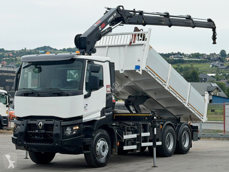 Jeřáb Renault C 430 *KIPPER 5,40m*HIAB X-HIDUO...