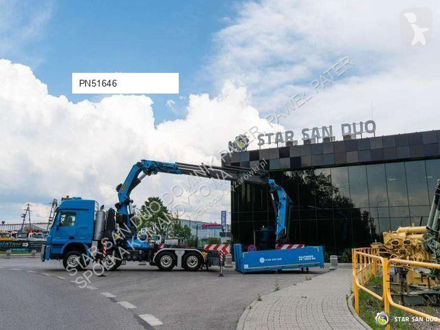شاحنة Mercedes ACTROS 4155 8x4 Palfinger PK...