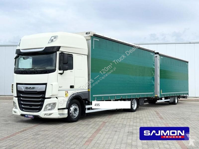 شاحنة DAF XF 450 / ZESTAW TANDEM 120 M3 /...