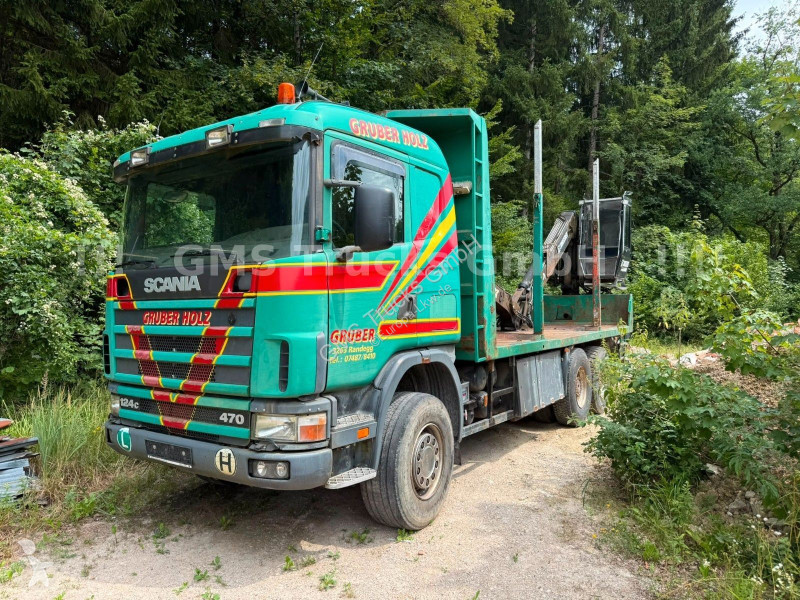 شاحنة Scania 124 / 6x4 / hassis / Full Steel /...