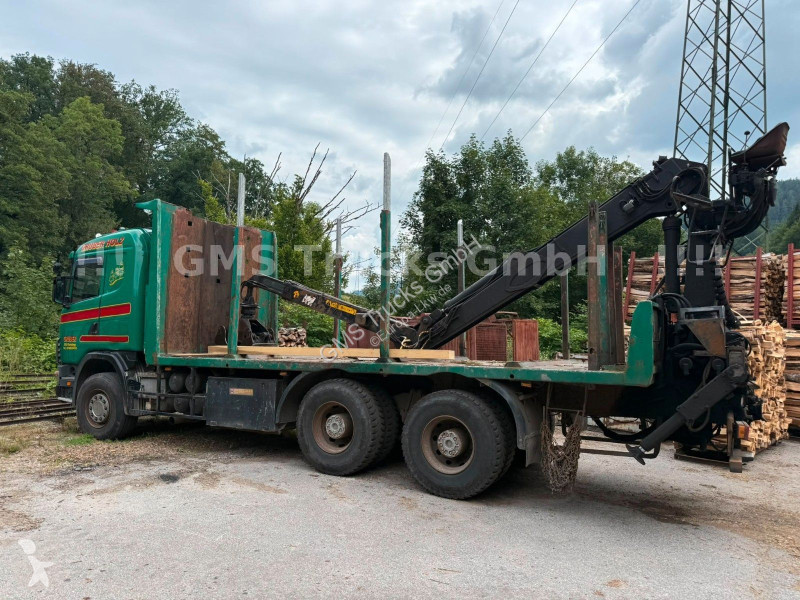شاحنة Scania 144 / V8 / 6x4 / Full Steel / Big...