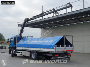 Lastbil Volvo FL 280 4X2 18tons truck HMF 1120K-RC Crane Kran Full Air Manual Euro 6