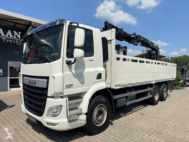 شاحنة DAF CF 460  6x2  Baustoff Palfinger PK18001L