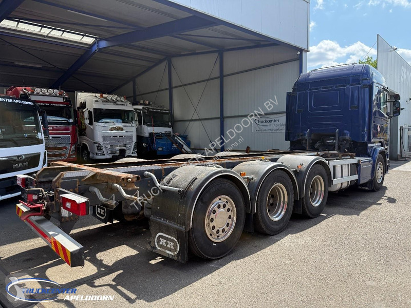 شاحنة Scania 520 V8 8x4, 401,000 km!, Euro 6