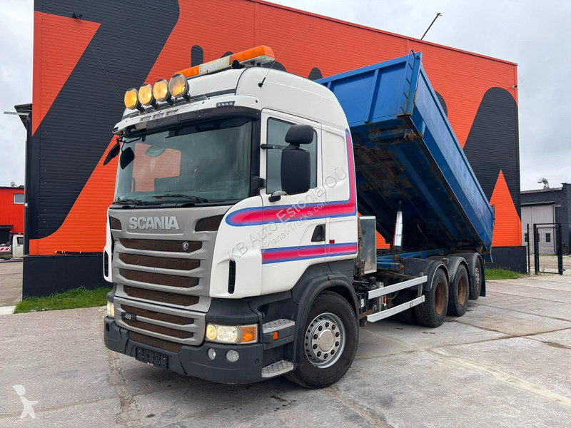 شاحنة Scania R 480 8x4*4 RETARDER / BOX =5665 mm