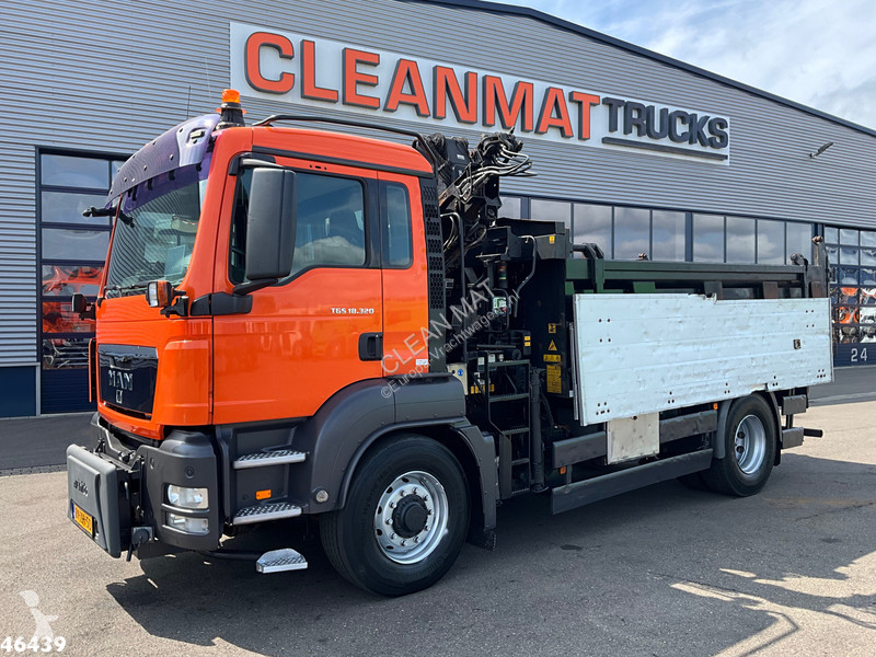 شاحنة MAN TGS 4x4 Hiab 11 Tonmeter laadkraan