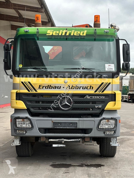 Camion Mercedes 1850 V8 MP2 4x4 BB Meiller-DSK,...