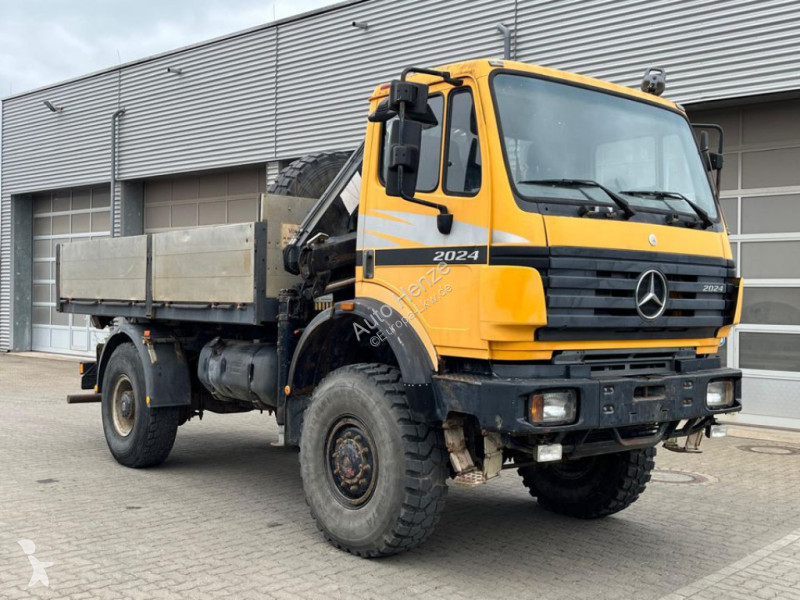 Lastbil Mercedes SK 2024 AK 4x4 Pritsche Kran...