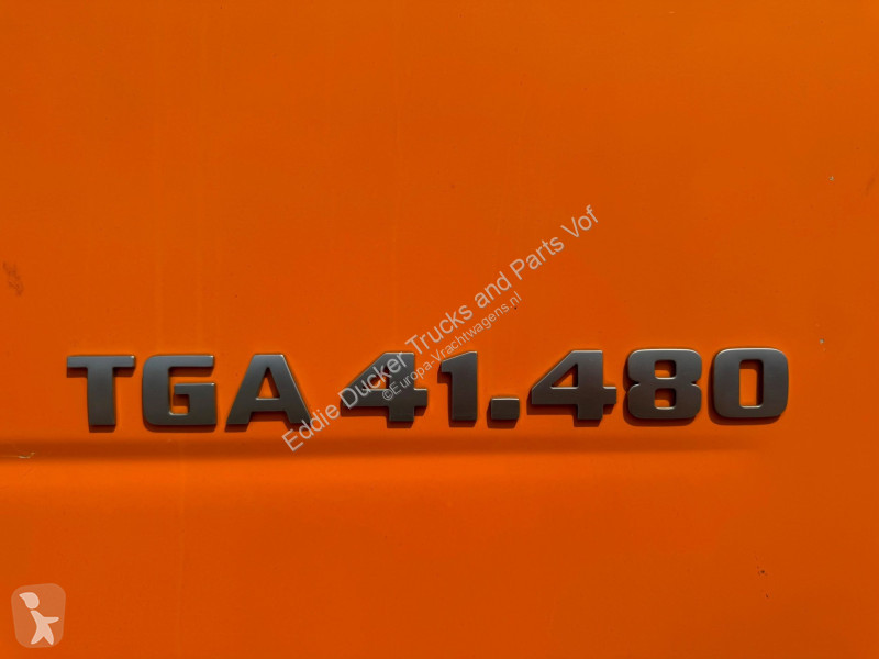شاحنة MAN TGA 8X4 EURO 4 / STEEL SUSPENSION