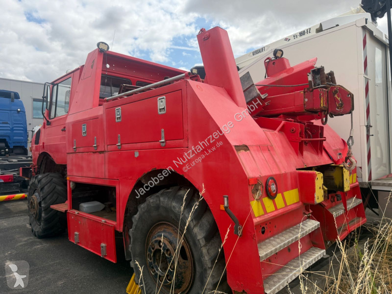 شاحنة Unimog Mercedes Bergefahrzeug, Seilwinde...