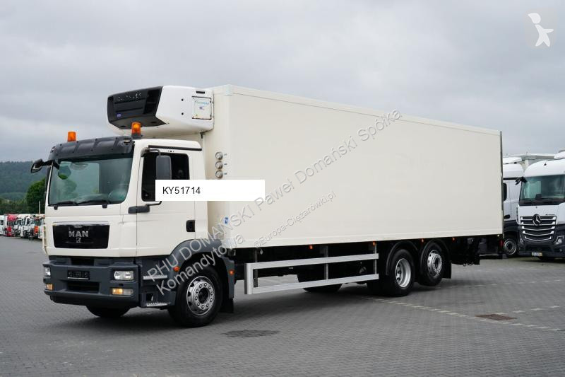 شاحنة MAN TGM / 26.340 / EURO 5 / CHŁODNIA +...