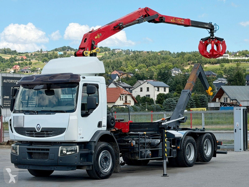 شاحنة Renault PREMIUM 410 * ABROLLKIPPER 5,05 m...