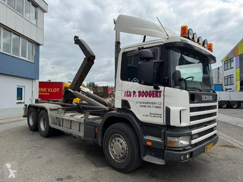 شاحنة Scania G 380 6X2 EURO 2 + 20 TON HOOKLIFT