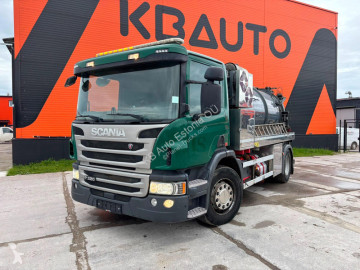 Lastbil støvsuger Scania