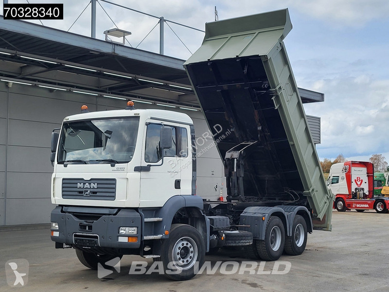 شاحنة MAN 26.390 6X4 10m3 2-way tipper...