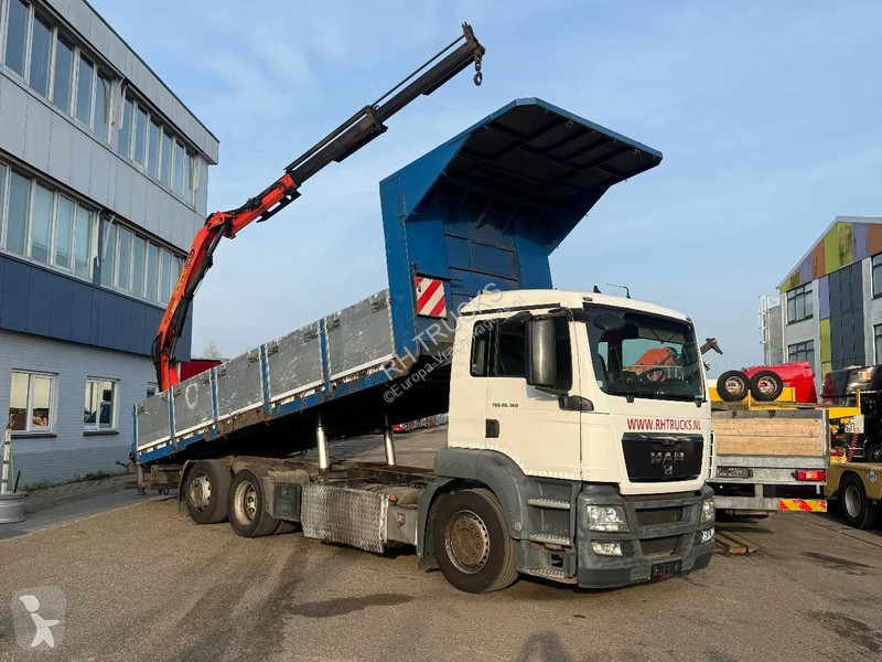 شاحنة MAN TGA 6X2 EURO 5 + PALFINGER PK10000 +...