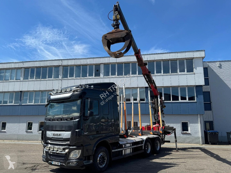 شاحنة DAF 530 6X4 EURO 6 + JONSERED J1620ZT 93...