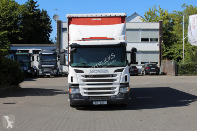 شاحنة منصة حواجز الحاوية Scania