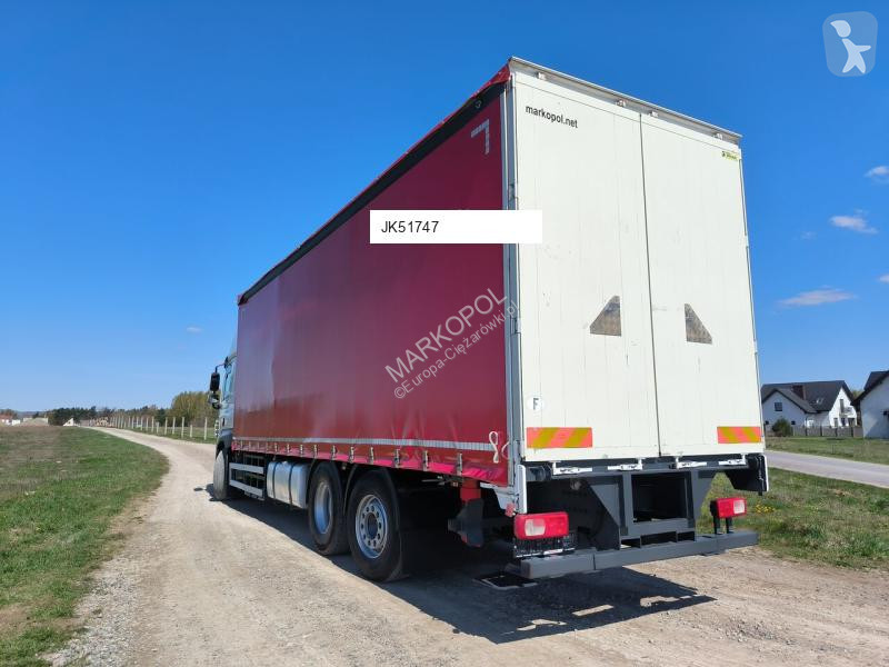 شاحنة DAF CF410/ SOLÓWKA/ FIRANKA/ 6x2/ EURO 6/...