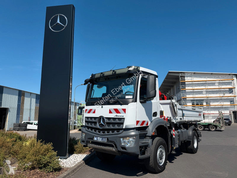 Camião Mercedes 1832 AK 4x4 Fassi F120B.1.23 E...