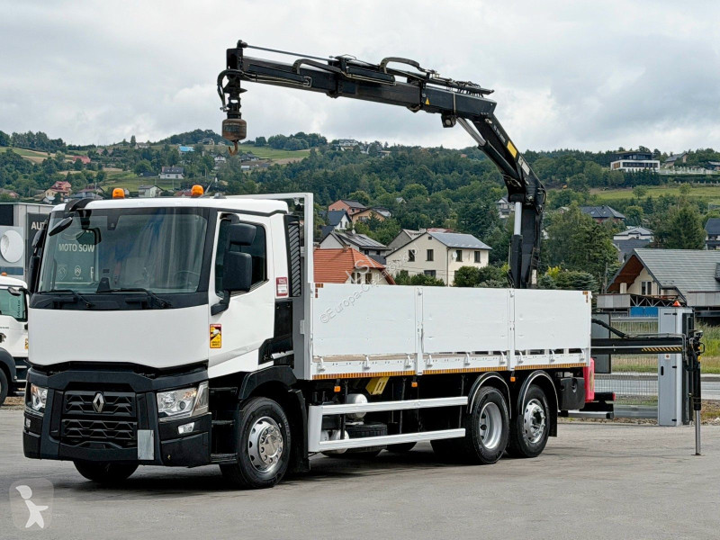 شاحنة Renault T 380 * HIAB 144 BS - 2 HIDUO +...