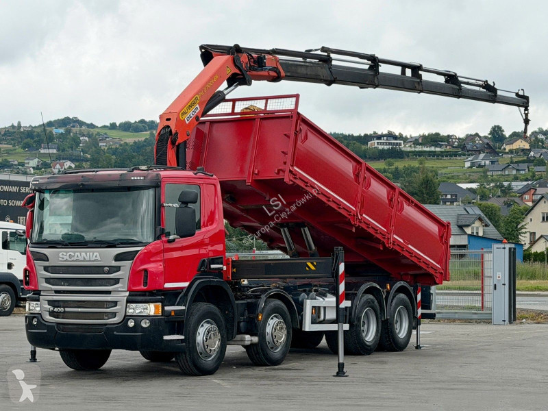 شاحنة Scania 400 * KIER 6,20m * K 27001-EH E +...