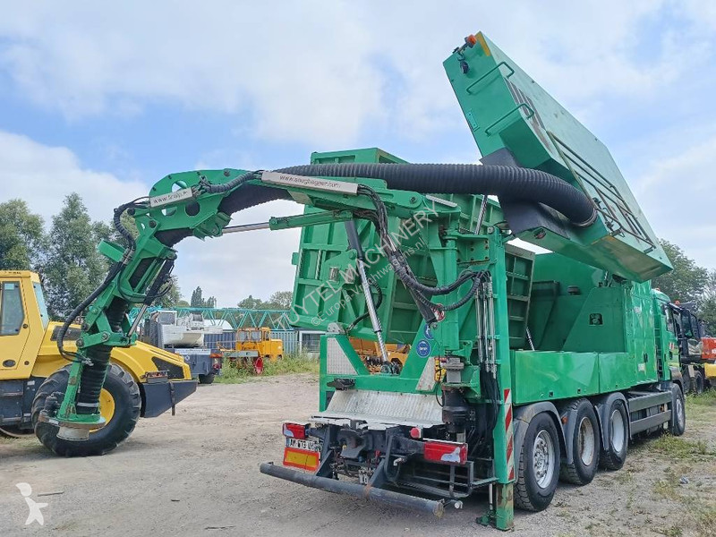 شاحنة MTS 4A 14T 36.000V MAN saugbagger vacuum...