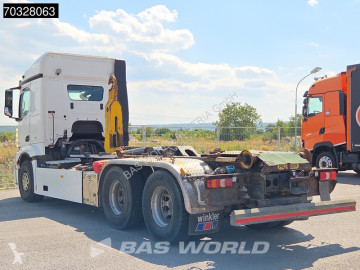 Камион Mercedes E Actros 2545 6X2 Palfinger 22t Hooklift Retarder Lift Axle Euro 6