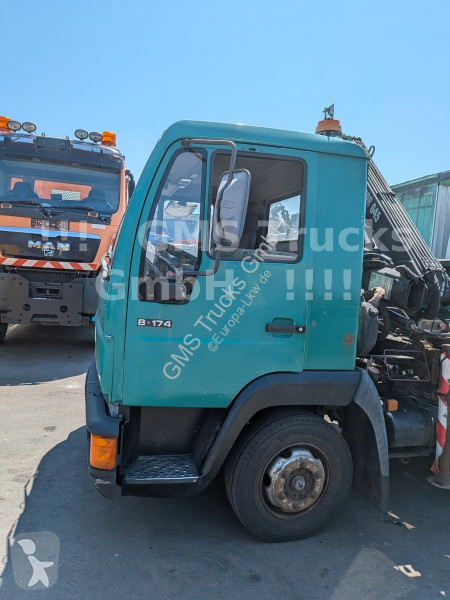 شاحنة MAN / Hiab 045 Kran / Kipper Meiler