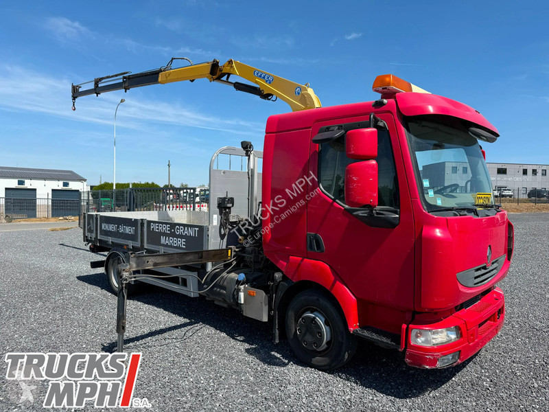 شاحنة Renault *Grue Effer 62-3S*257000 km*