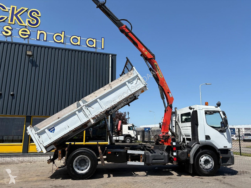 شاحنة Renault + PALFINGER PK 10000. 2 X EXT. +...