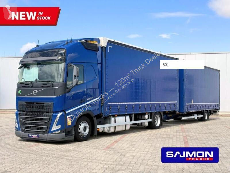 شاحنة Volvo 420 / ZESTAW TANDEM 120M3 /...