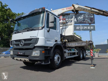 Lastbil dubbel vagn Mercedes