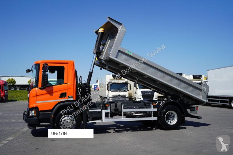 شاحنة Scania P 410 / XT / E 6 / WYWROTKA /...