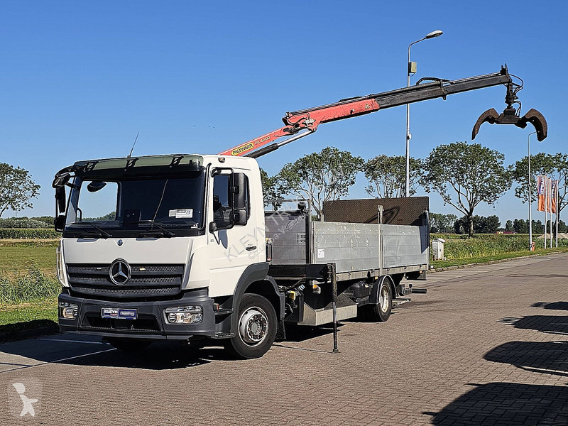 شاحنة Mercedes ATEGO 1221 PALFINGER ONLY127TKM