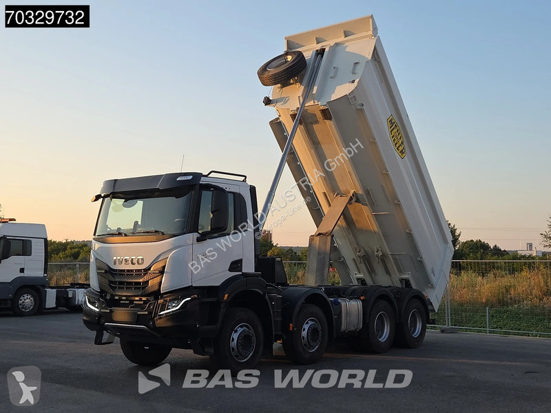 شاحنة Iveco 450 8X4 Full Steel Meiller Tipper...